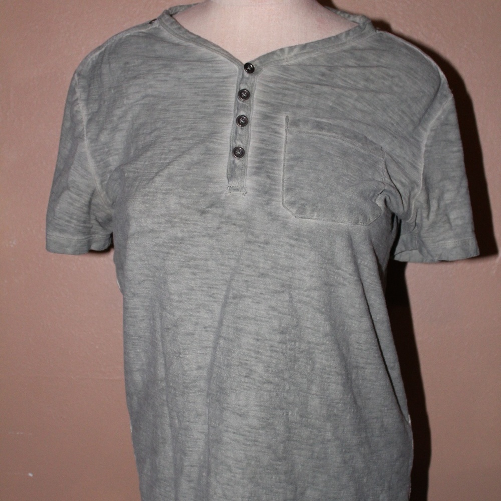 Helix Pocketed Henley Shirt